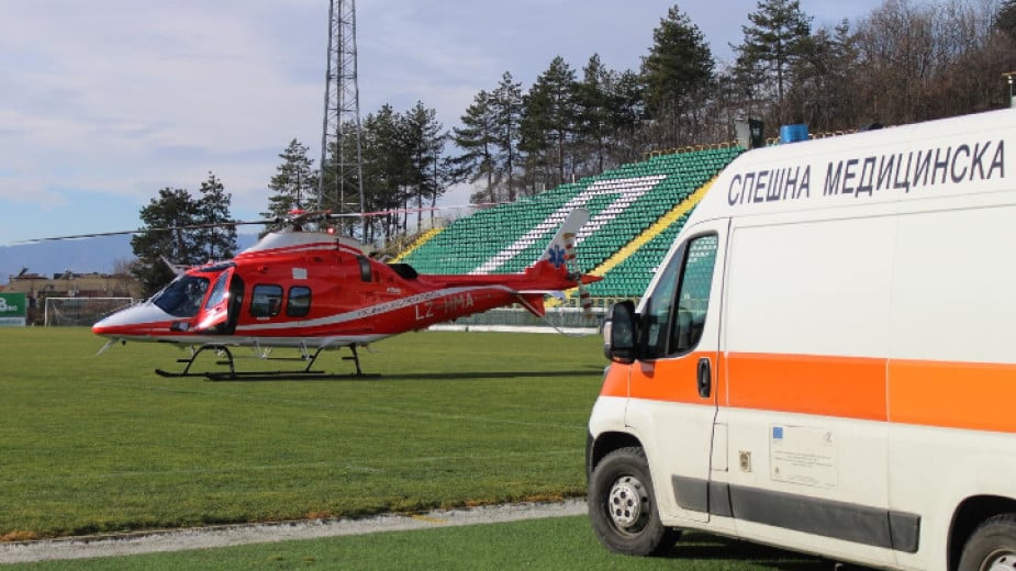 Woman in coma airlifted to Sofia hospital