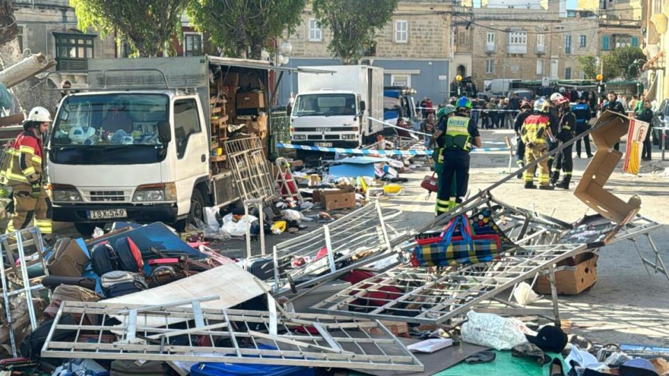 People injured as car ploughs into Zabbar open market