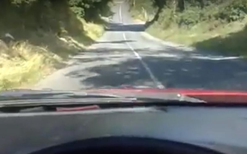 Are fairies behind the visual trickery of these magic Irish roads?