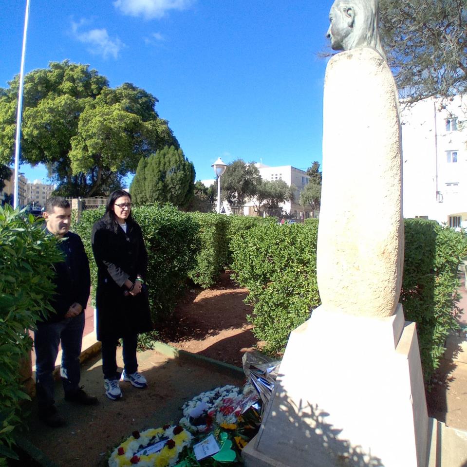 Greens remember the victims of political violence