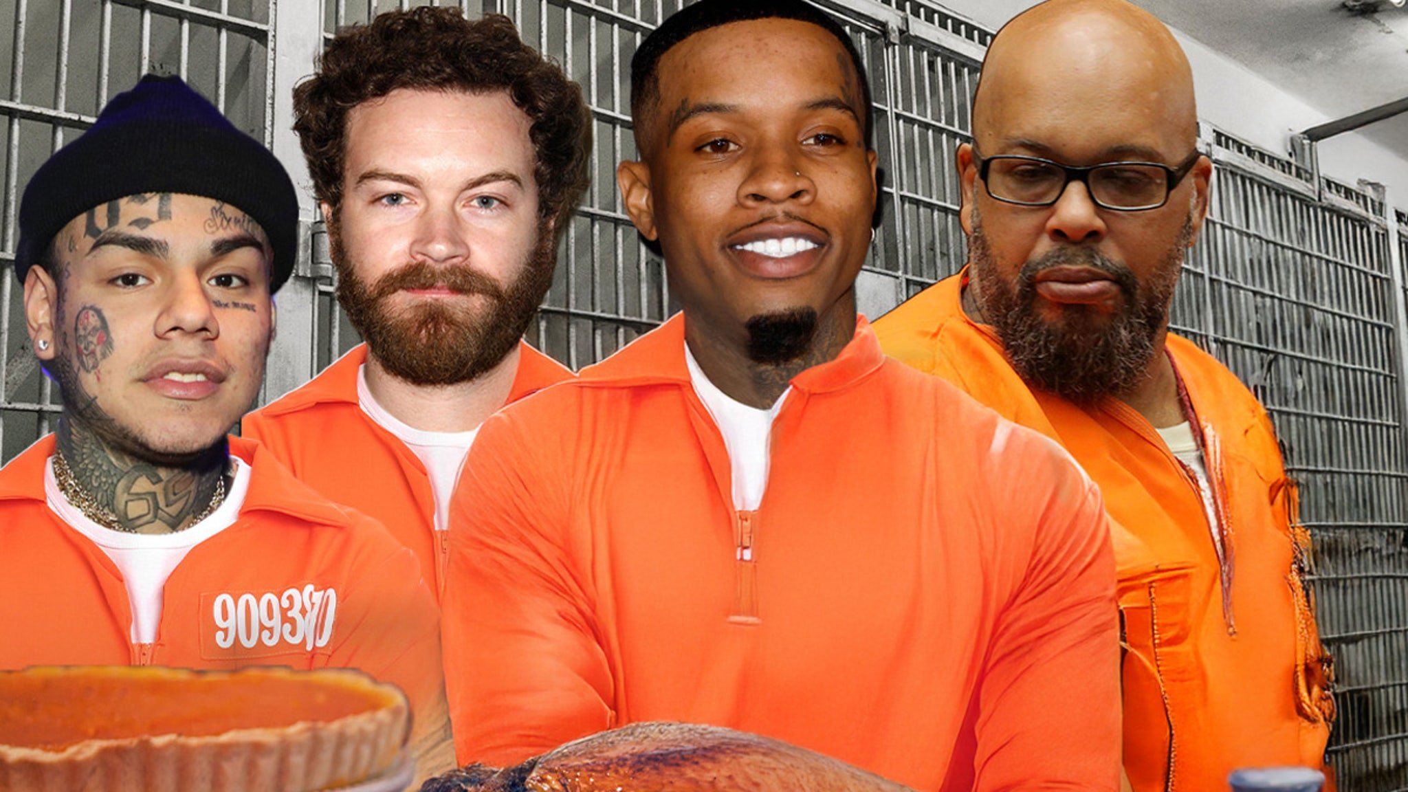 Celebrity Inmates' 2024 Thanksgiving Prison Meals Revealed