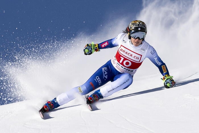 Skiing: Brignone says won challenge with herself