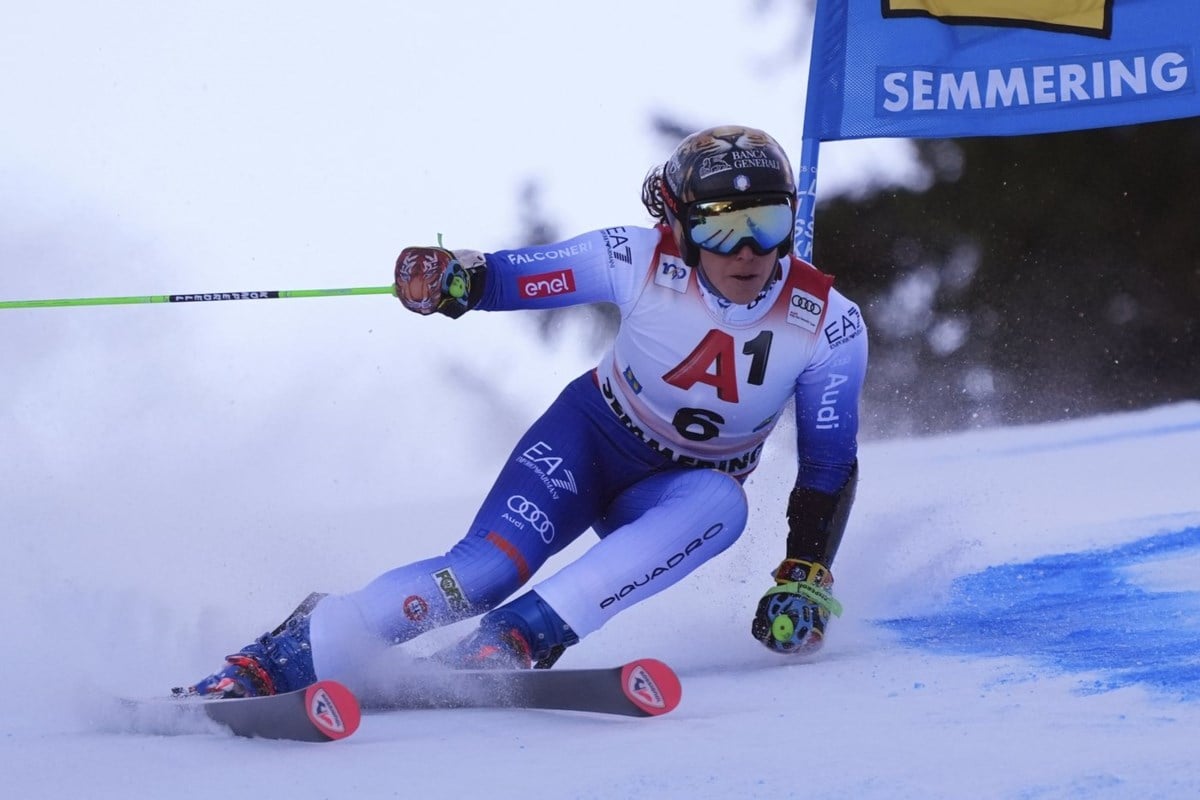 Italian skier Brignone wins World Cup GS, gets 1st victory for her team in Austrian event since 2002