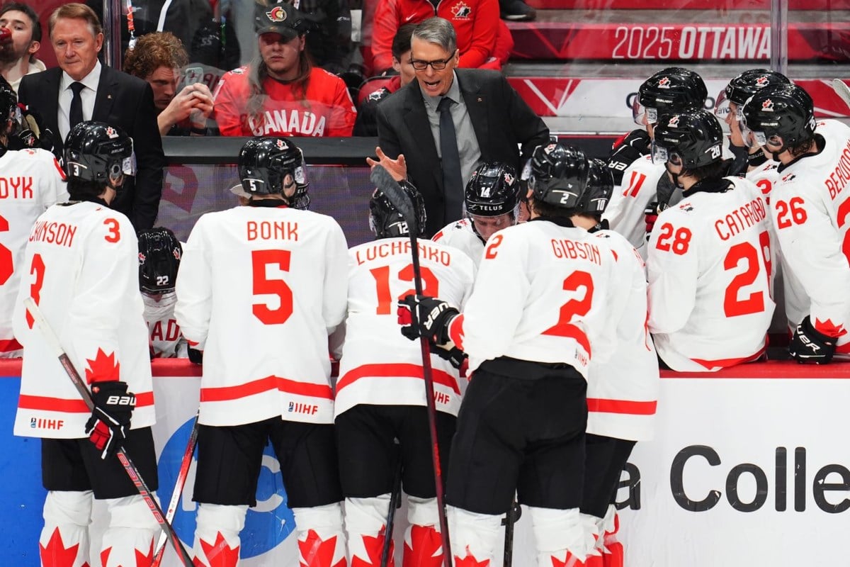 'Let's not panic': Canada picks up the pieces after ugly Latvia loss at world juniors