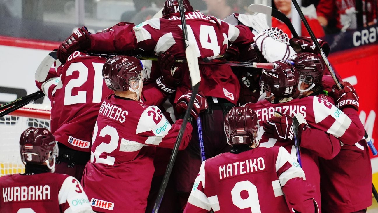 Woe, Canada: World junior host stunned by Latvia