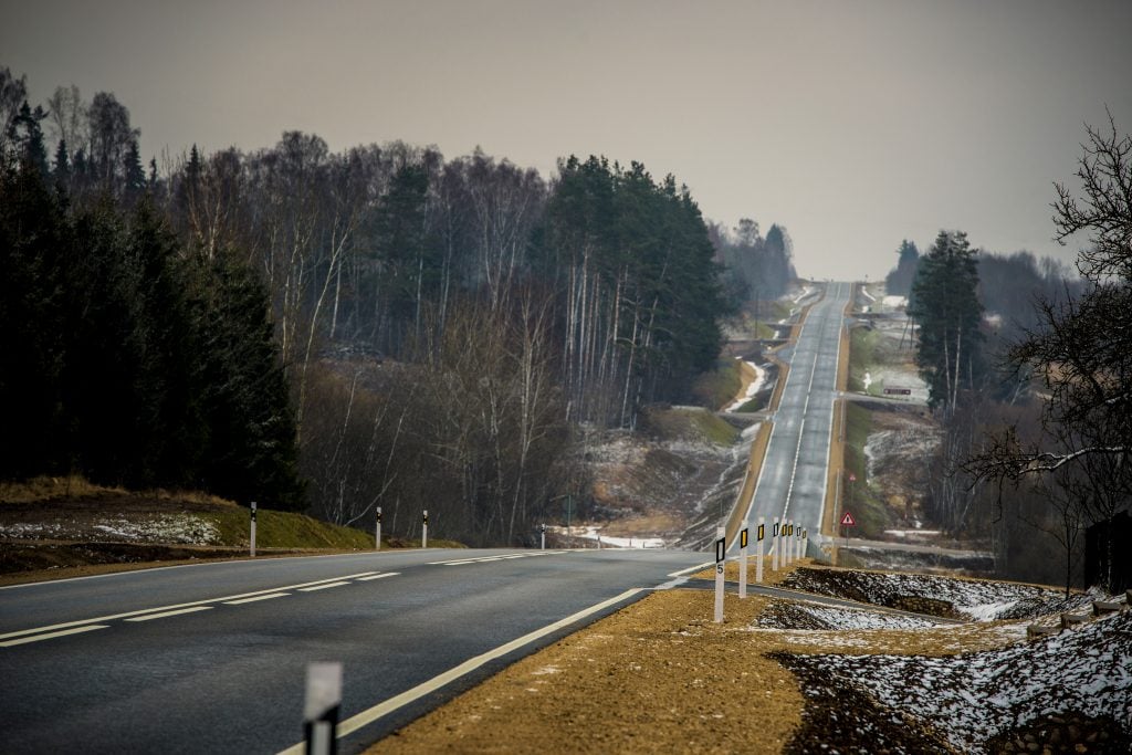 Roads slippery in Vidzeme and Latgale Friday