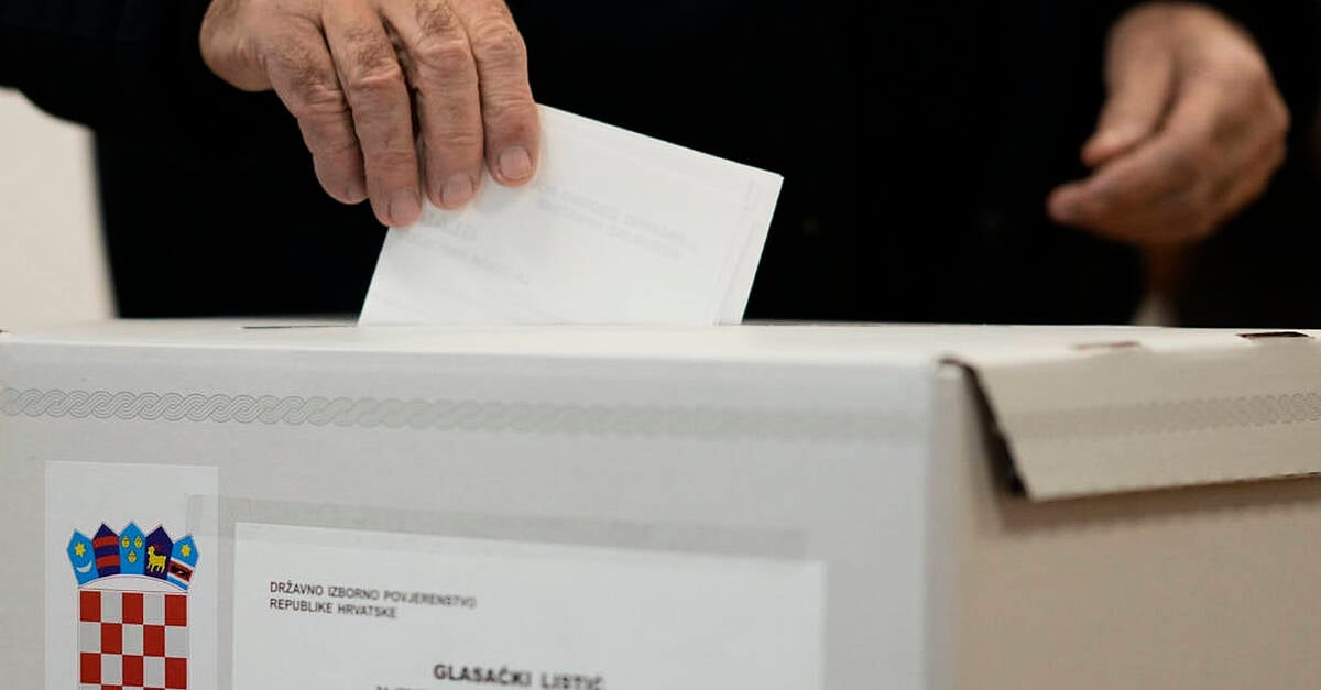 Croatia holds presidential election with Nato and EU critic considered favourite