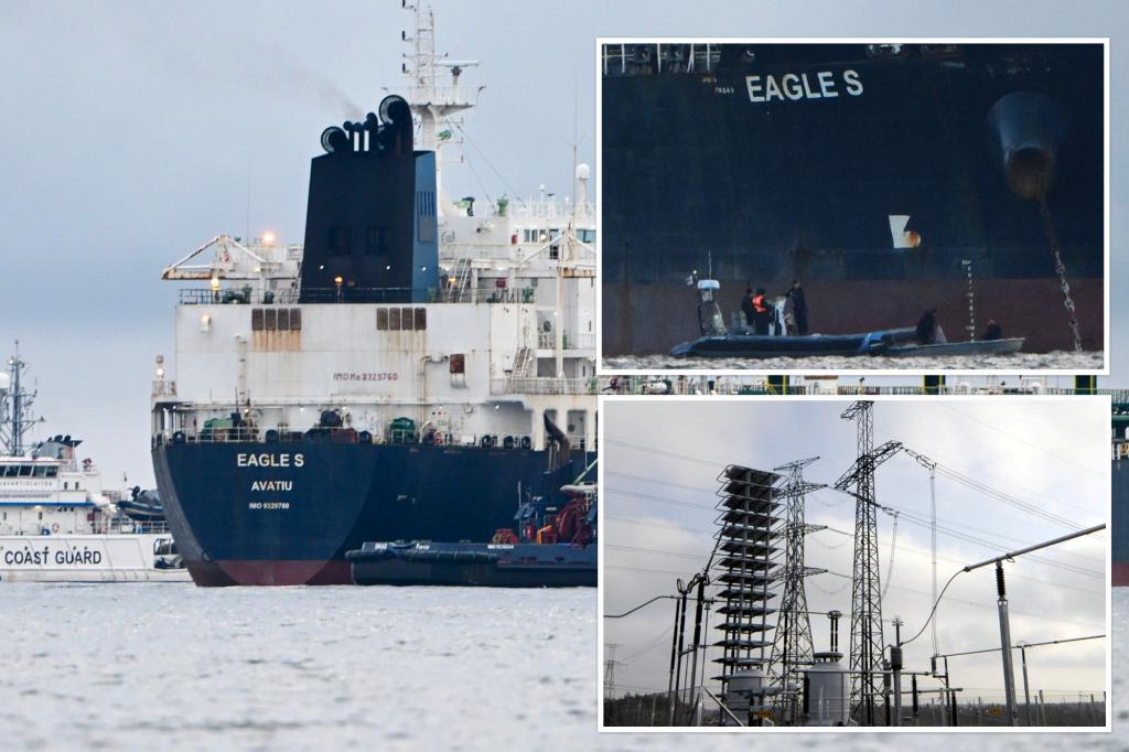 NATO's Estonia deploys warship to Baltic Sea after Russia allegedly cut another undersea cable