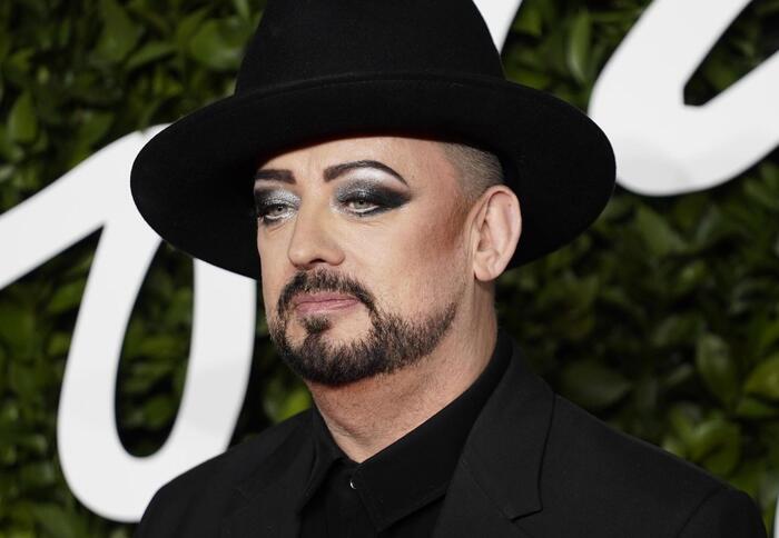 Boy George says 'great to be in Rome, I always love working'