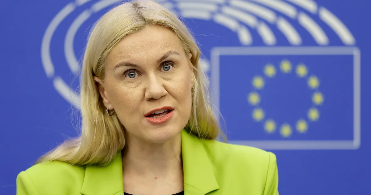 Former European commissioner Kadri Simson leaves Center Party