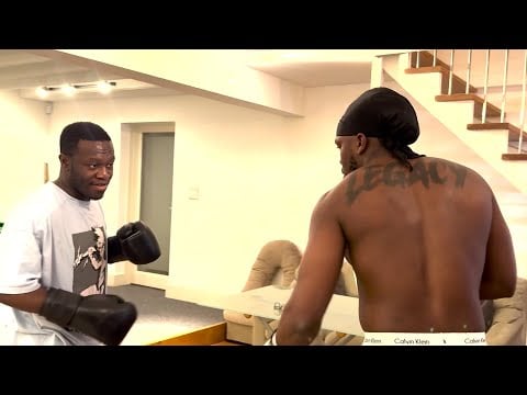 KSI CHALLENGED ME TO SPAR!