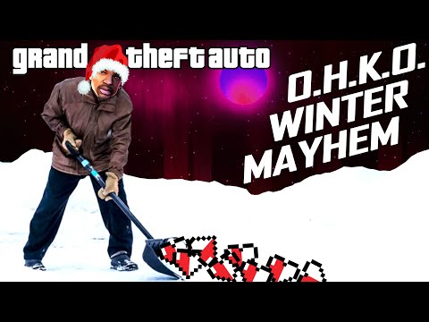 NO Health Winter Challenge :: HARDCORE MODE :: GTA San Andreas OHKO [Highlights 1]