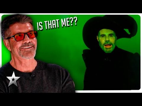 Simon Cowell Is Elphaba in a WICKED Performance on Britain&#39;s Got Talent!