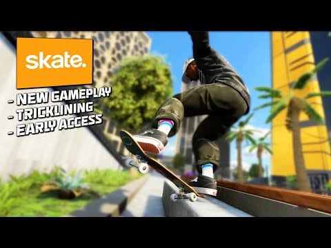 More Big Skate 4 News! (New Gameplay, Tricklining, Early Access, Console and more)