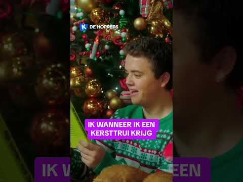 Hoe zou jij reageren wanneer je een foute kersttrui krijgt? #ketnetopvrtmax #fyp #funny