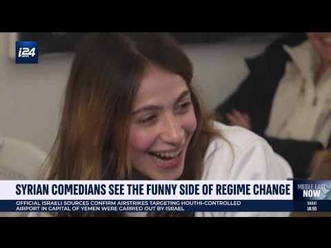 Syrian comedians see the funny side of regime change