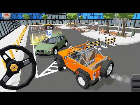 Parking Masters Simulator: Levels 69-74 in Car Parking Mode with Compact, Classic, and New 4x4 Jeep