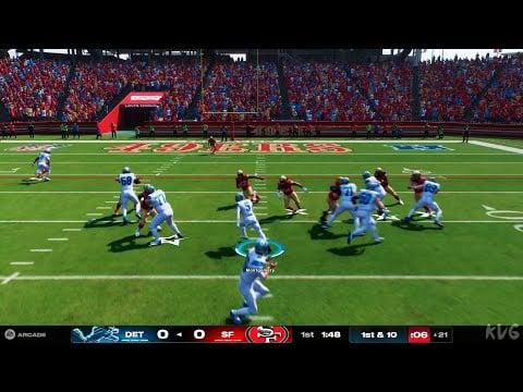 Madden NFL 25 - Detroit Lions vs San Francisco 49ers - Gameplay (PS5 UHD) [4K60FPS]