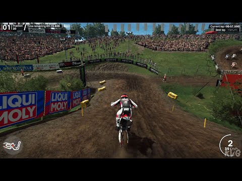 MXGP 24: The Official Game - David Braceras Gameplay (PC UHD) [4K60FPS]