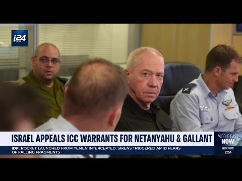 Israel appeals ICC warrants for Netanyahu, Gallant