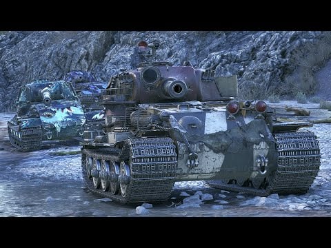 World of Tanks - VK 72.01 (K) - 5 Kills 10,5K Damage (Mountain Pass)