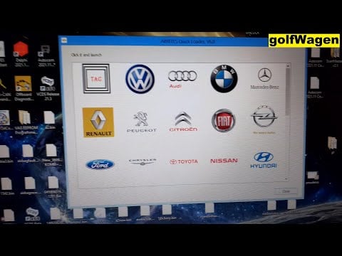 VW Airbag crash data reset via OBDII Abrites