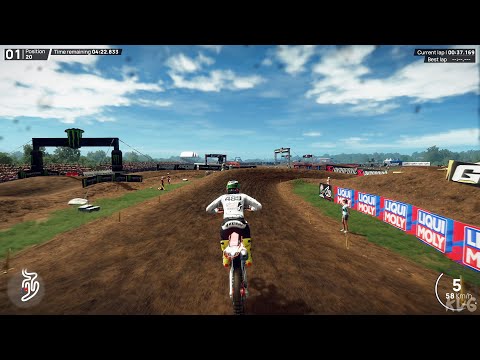 MXGP 24: The Official Game - Jens Walvoort Gameplay (PC UHD) [4K60FPS]