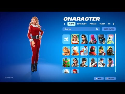 *NEW* Fortnite Winterfest 2024 Full Skin Showcase - All FREE Skins &amp; Rewards (Mariah, Christmas Guf)