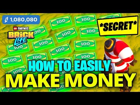 How to Make Money, Ask Someone for a Task &amp; Pet an Animal in LEGO Fortnite Brick Life