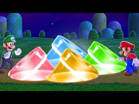 Super Mario 3D World + Mario Vs. Donkey Kong - Full Game Walkthrough (HD)