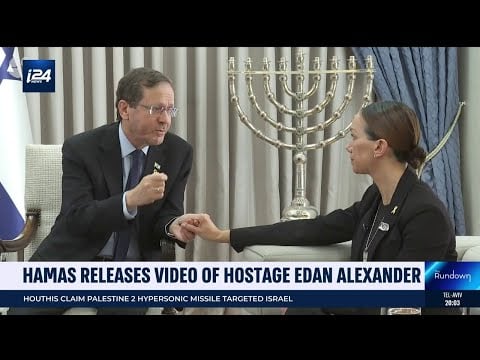 Hamas releases video of Israeli-American hostage Edan Alexander