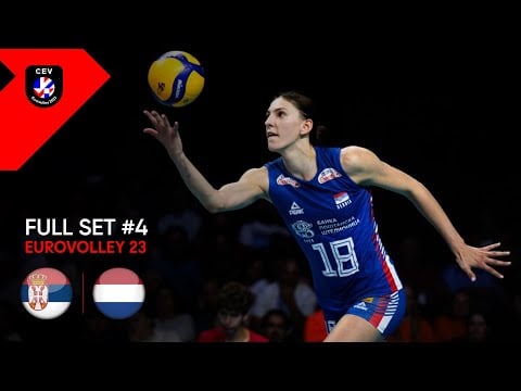 FULL 4th SET: Serbia vs Netherlands I CEV EuroVolley 2023 Semifinals I Christmas Special