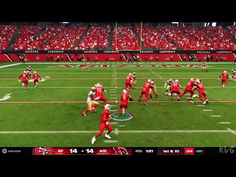 Madden NFL 25 - San Francisco 49ers vs Arizona Cardinals - Gameplay (PS5 UHD) [4K60FPS]