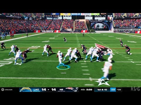 Madden NFL 25 - Los Angeles Chargers vs New England Patriots - Gameplay (PS5 UHD) [4K60FPS]