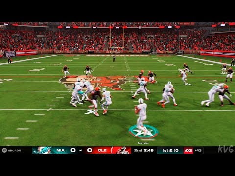 Madden NFL 25 - Miami Dolphins vs Cleveland Browns - Gameplay (PS5 UHD) [4K60FPS]