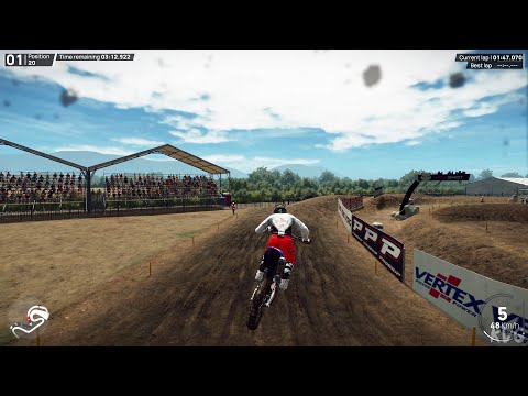 MXGP 24: The Official Game - Hakon Osterhagen Gameplay (PC UHD) [4K60FPS]