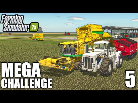 MEGA Equipment Challenge - Timelapse #5 | Farming Simulator 25