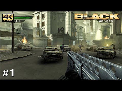 Black - PS2 UHD 4k 2160p / 60 FPS / HD Textures / Mouse and Keyboard Gameplay (PCSX2) PART 1