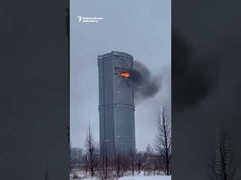 Drones Hit High-Rises In Russia, Moscow Blames Ukraine