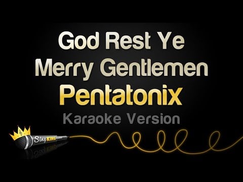 Pentatonix - God Rest Ye Merry Gentlemen (Karaoke Version)