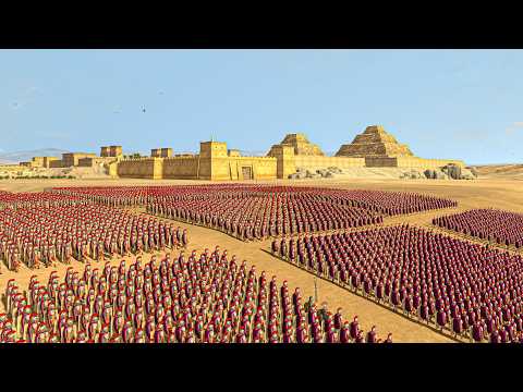 EPIC Conquest of African CASTLE (40K MEN Siege) - Total War ROME 2