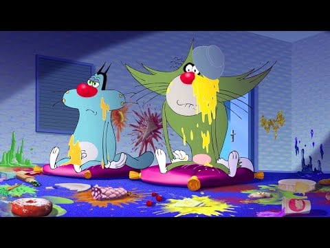 Oggy and the Cockroaches - What a total mess! (S0E) BEST CARTOON COLLECTION | New Episodes in HD