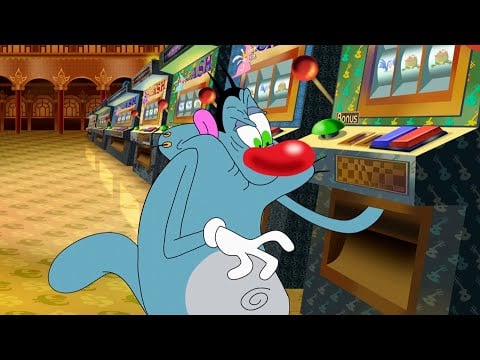 Oggy and the Cockroaches - Oggy &amp; Jack at the casino (SEASON 4) BEST CARTOON COLLECTION | HD