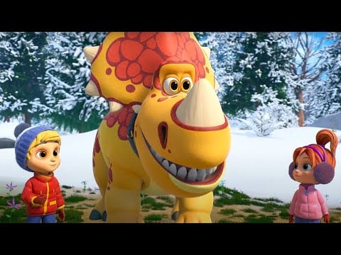 Turbozaurs - SUMMER IN WINTER | SEASON 6 COMPILATION | WildBrain Fizz | Cartoons For Kids