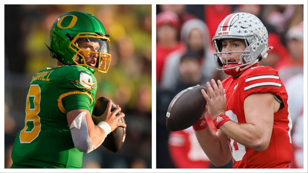 No. 1 Oregon, No. 8 Ohio State meet in intriguing Rose Bowl rematch