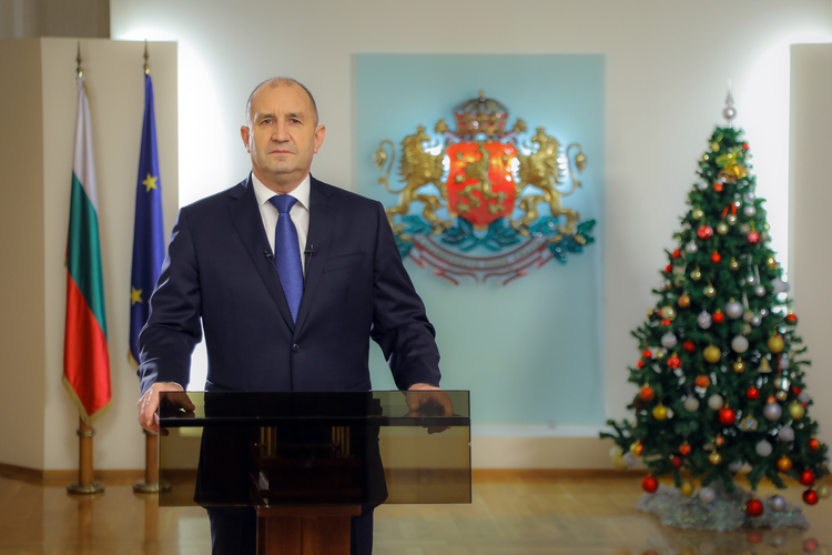 President Radev in New Year Address: "Let's Look Together for Path Beyond Political Weakness, Corruption, Insecurity"