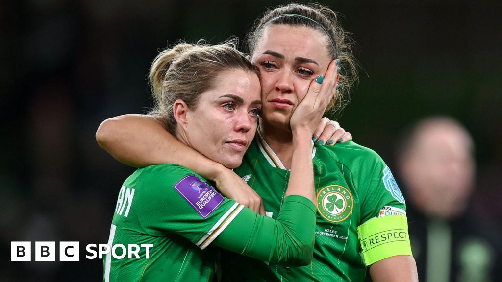 Republic of Ireland 'devastated' after play-off defeat