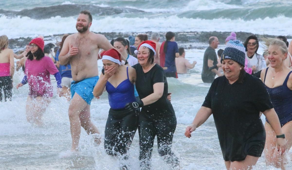 In pictures: New Year's Day swim in Culdaff all for a great cause