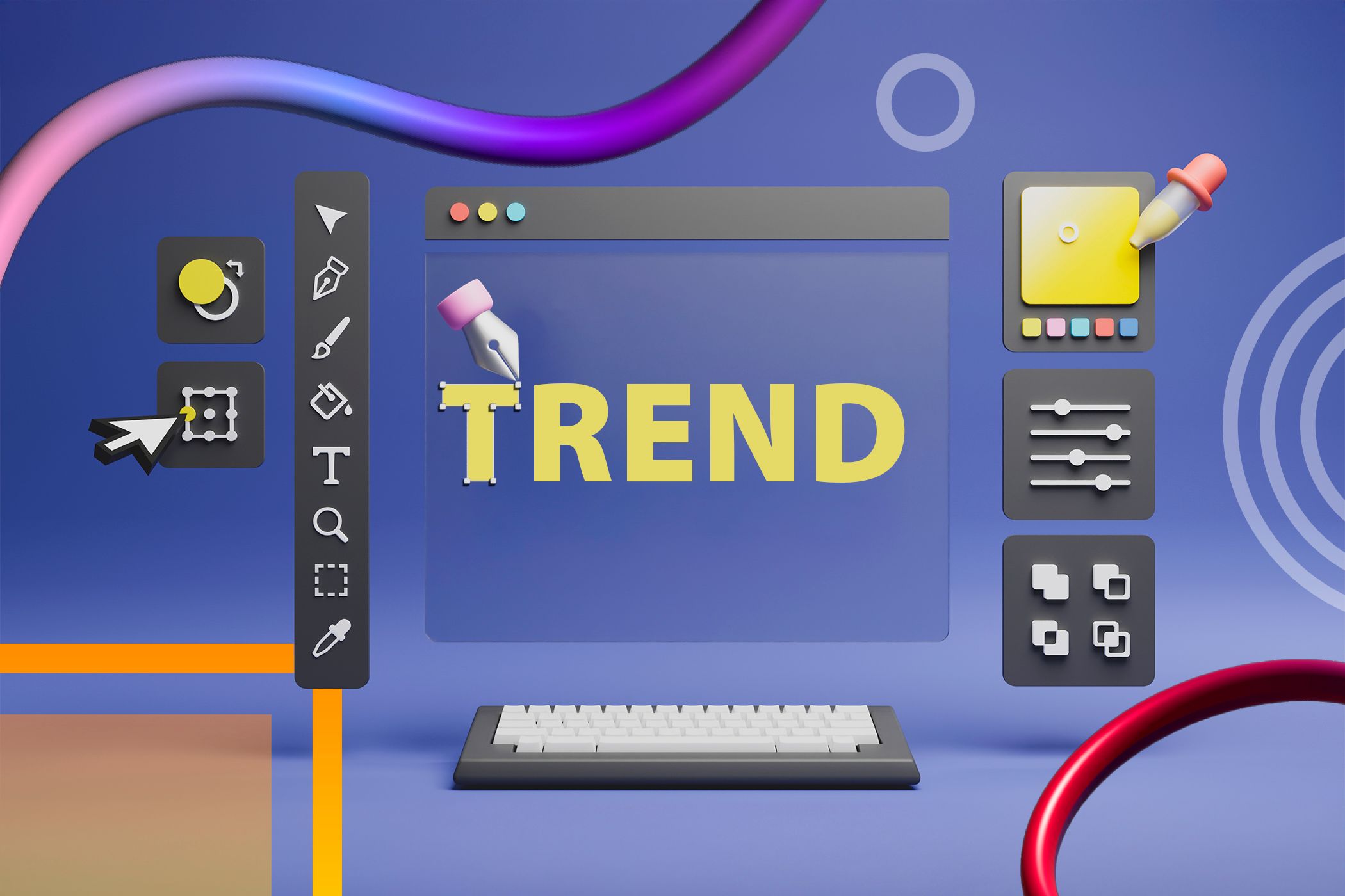 6 of My Favorite Creative Design Trends From 2024: What Should We Expect in 2025?