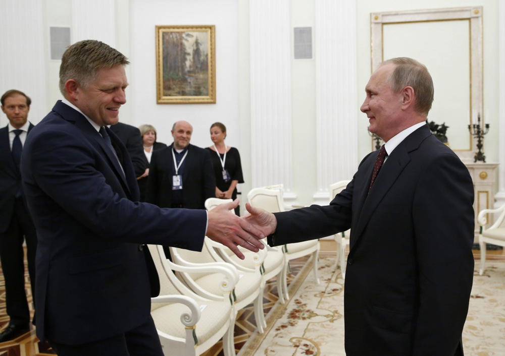 Putin says Slovakia could host peace talks with Ukraine